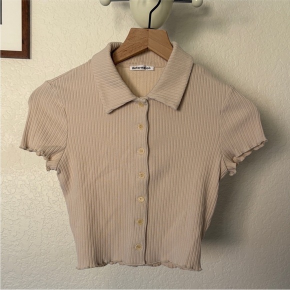 Reformation Tops - Reformation button down top